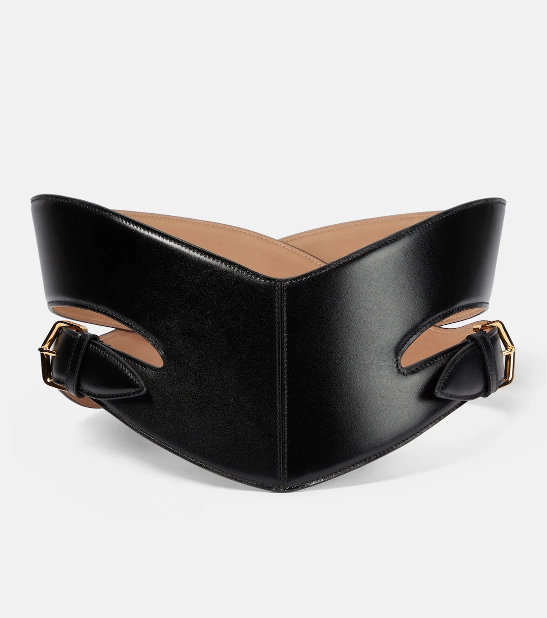 Alaïa - Cut-out leather belt