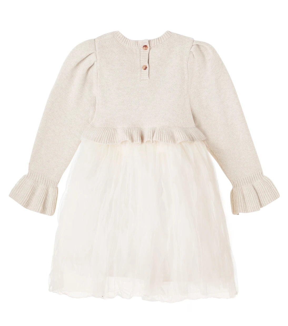 Donsje - Paulien paneled wool-blend dress