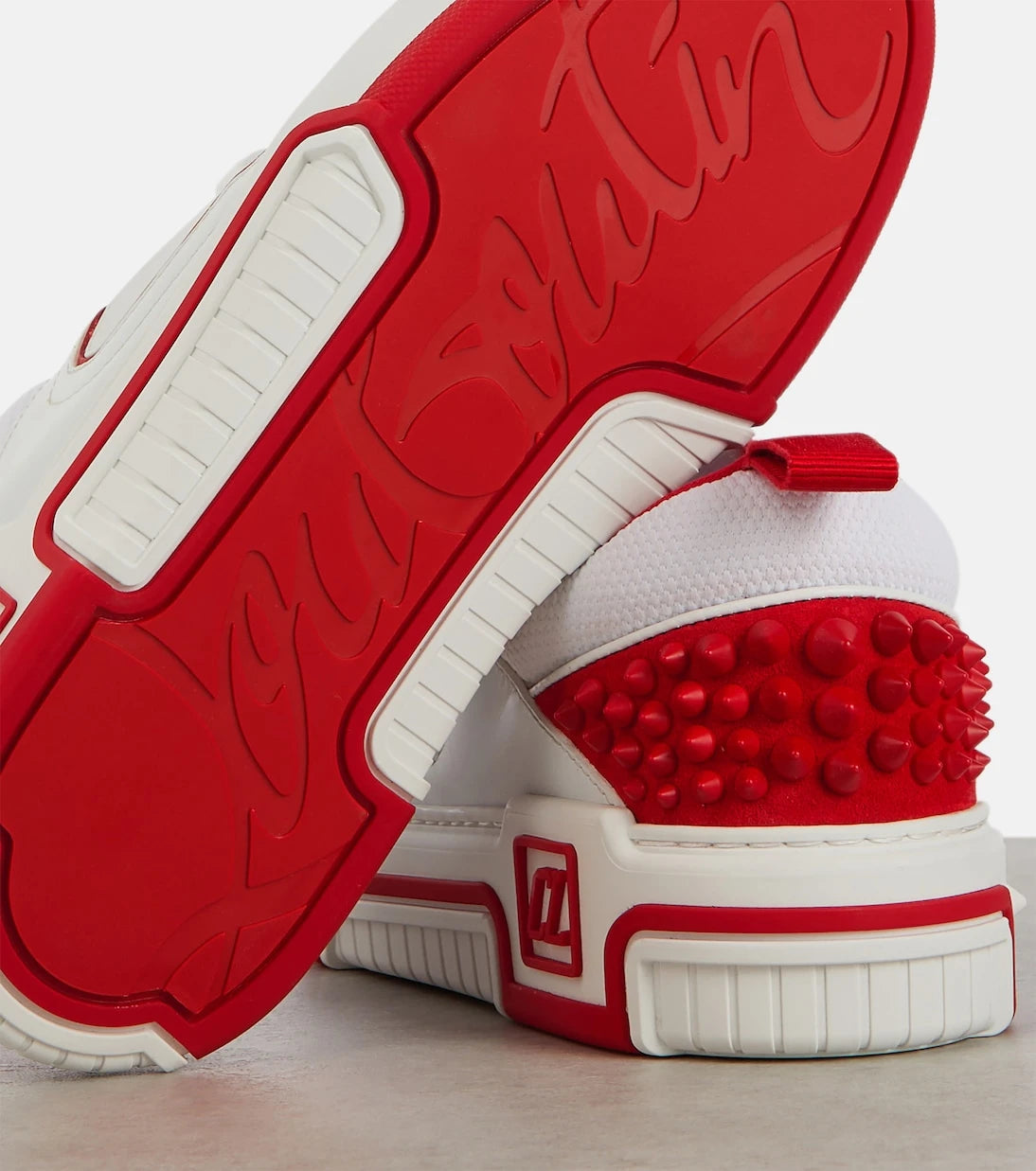 Christian Louboutin - Astroloubi leather sneakers