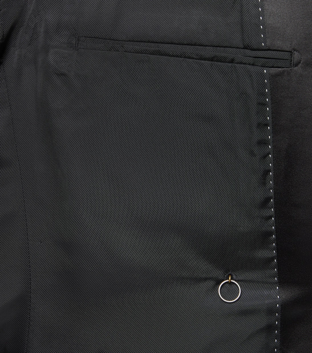 Dries Van Noten - Double-breasted wool and silk suit jacket
