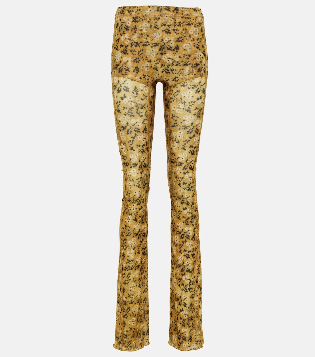 KNWLS - Floral flared jersey leggings