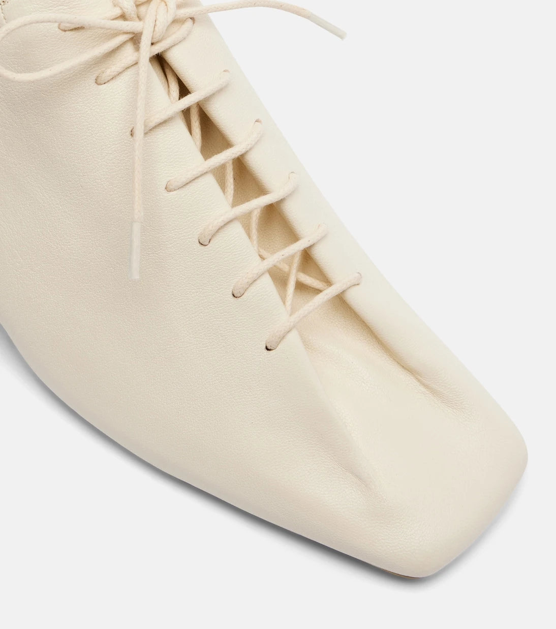 Lemaire - Souris 55 leather derby pumps