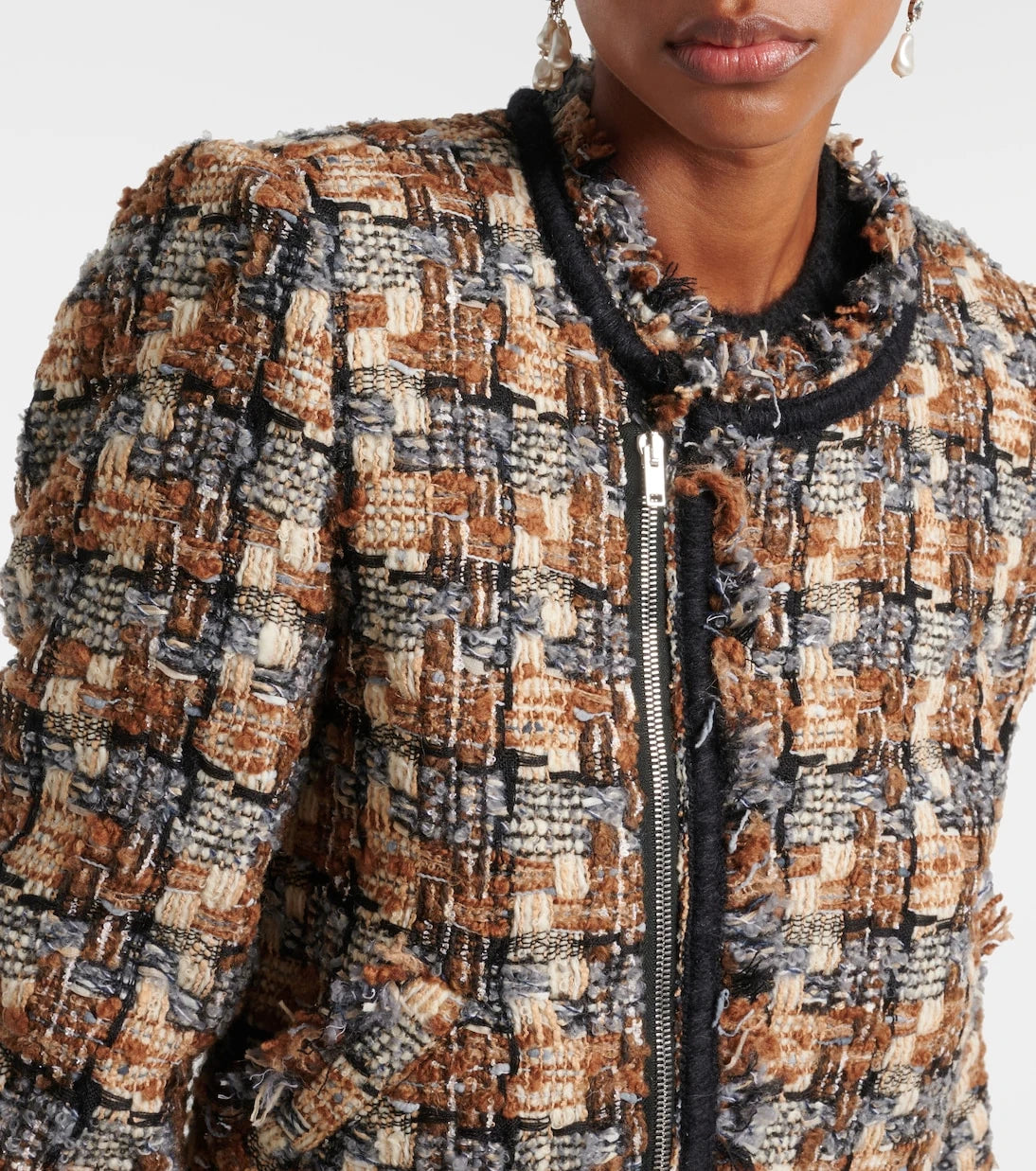 Isabel Marant - Kerry cropped wool-blend jacket