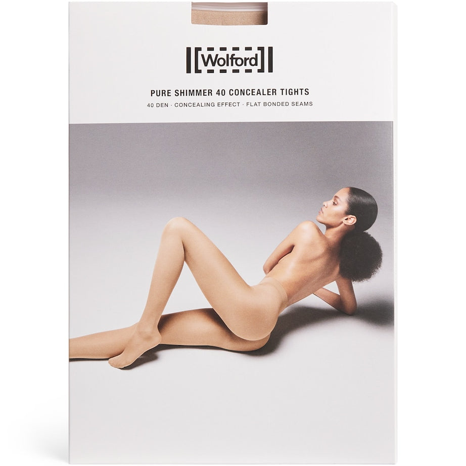 Wolford Pure Shimmer 40 Concealer Tights