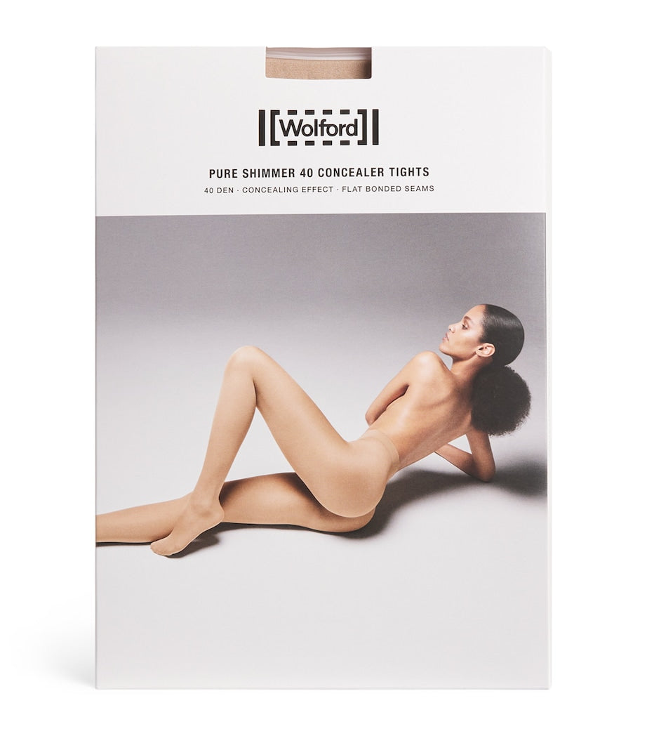Wolford Pure Shimmer 40 Concealer Tights