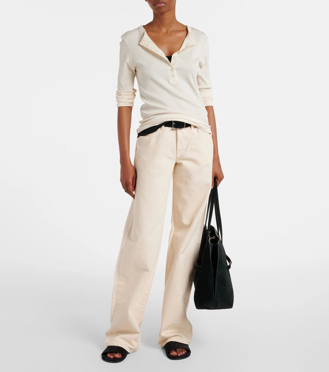 Slvrlake - Mica mid-rise wide-leg jeans