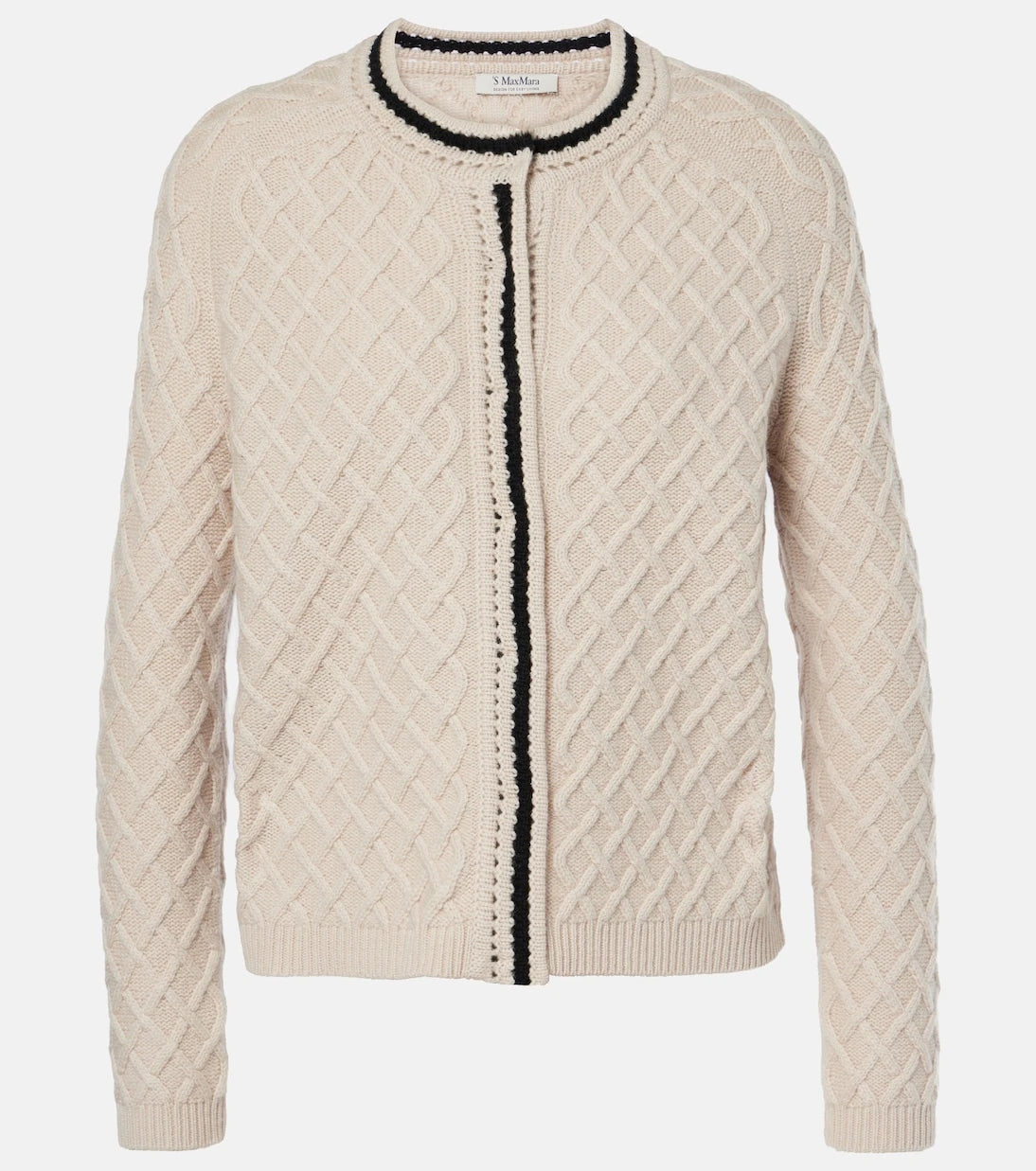 'S Max Mara - Baviera wool and cashmere cardigan