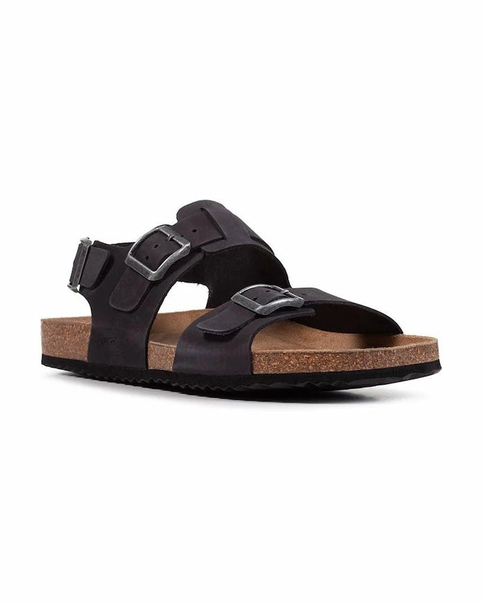 Geox U SANDAL GHITA A Süet Sandalet