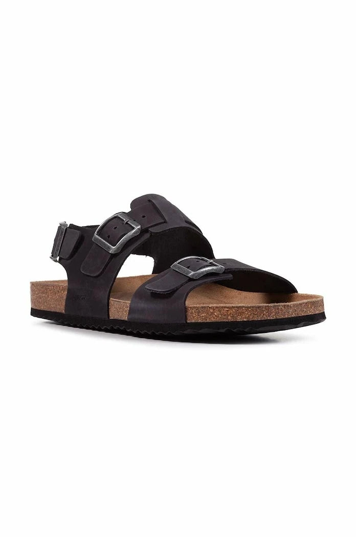 Geox U SANDAL GHITA A Süet Sandalet