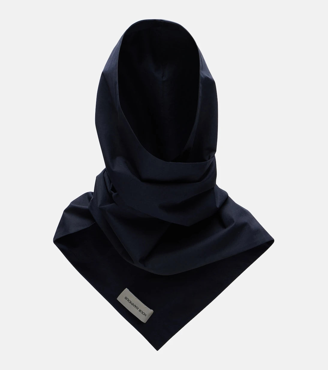 Nour Hammour - Cotton-blend canvas hood