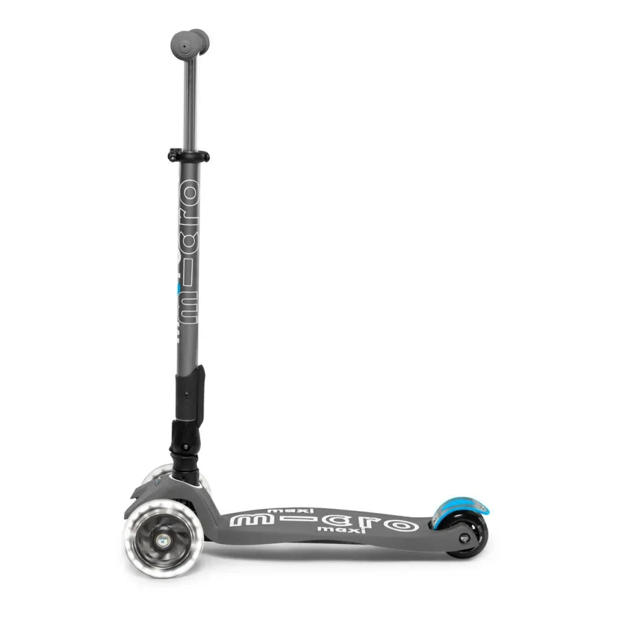 Micro - Maxi Foldable LED Scooter | Grey