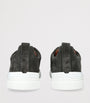 Zegna Suede Triple Stitch Sneakers