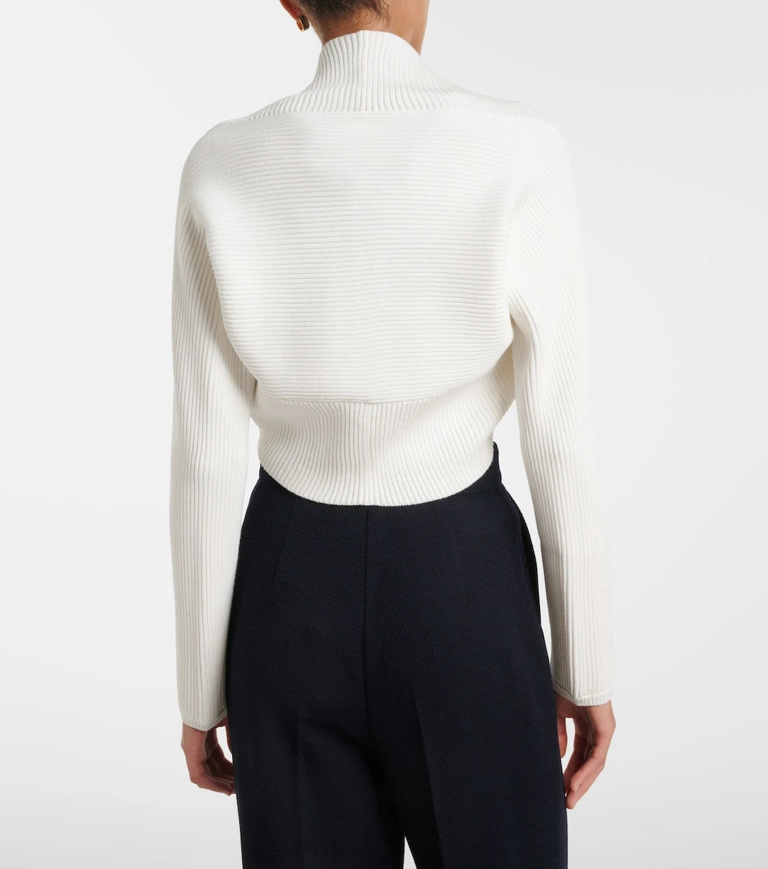 Max Mara - Knitted floral-appliqué shrug