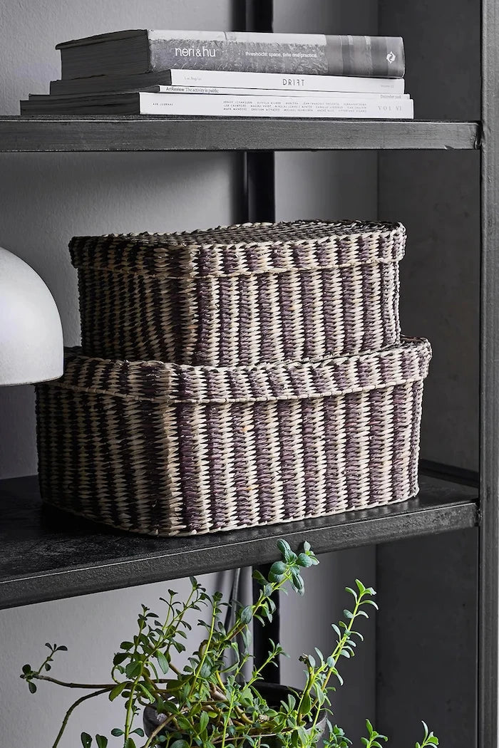 House Doctor rattan saklama sepetleri seti
