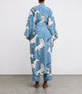 Blue Silk Amaya Cordelia Robe
