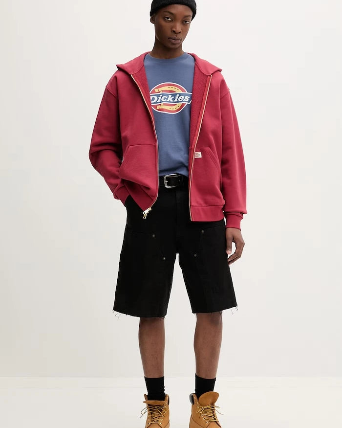 Dickies Суичър с цип и качулка мъжки от памук