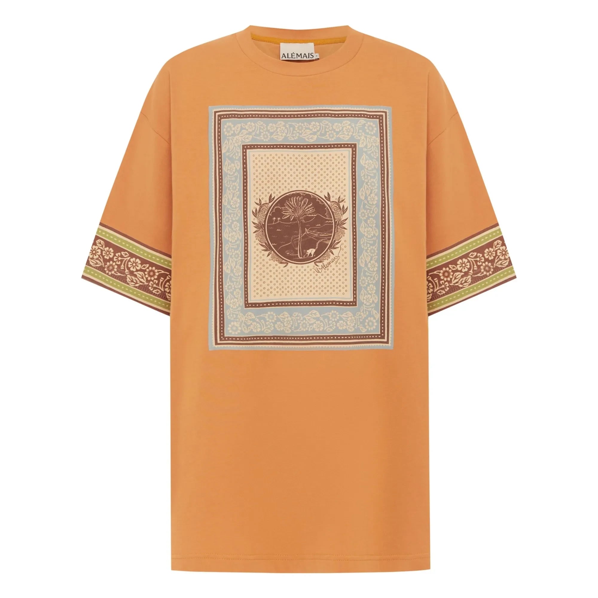 Alémais - Alberta organic cotton T-shirt | Orange