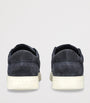 Suede H668 Slip-On Sneakers NAVY