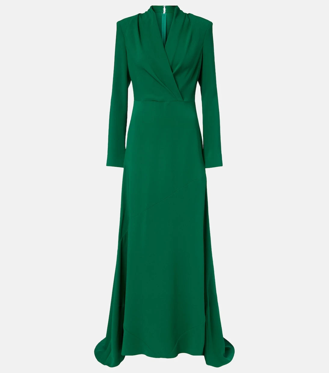 Oscar de la Renta - فستان سهرة من مزيج الحرير