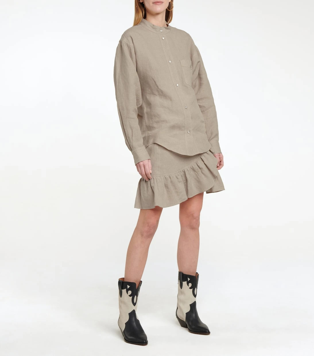 Marant Etoile - Nauru linen shirt