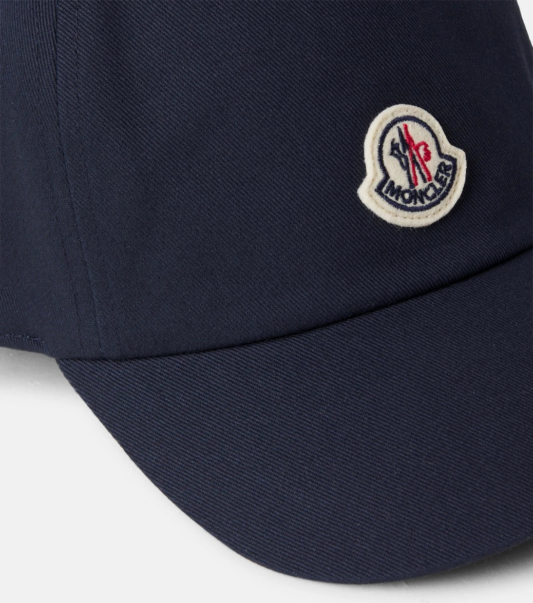 Moncler Enfant - Logo cotton twill baseball cap