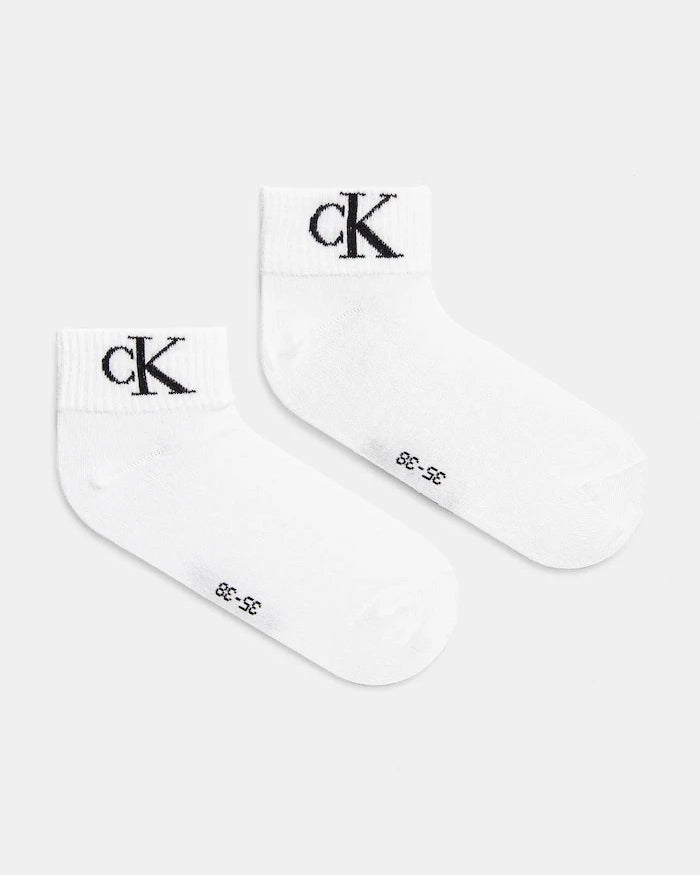 Calvin Klein Jeans чорапи дамски с памук 2 броя
