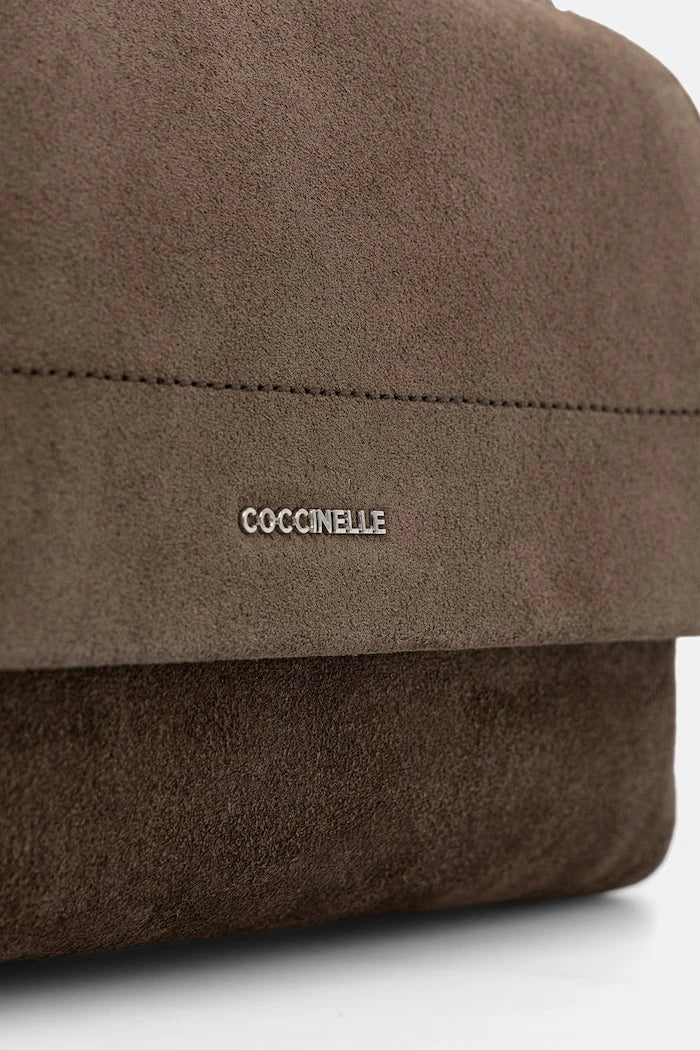 Coccinelle kadın süet çapraz çanta