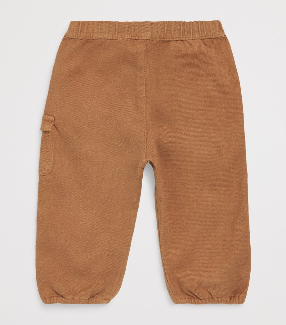 Cotton-Blend Cargo Trousers (3-Months-4 Years)