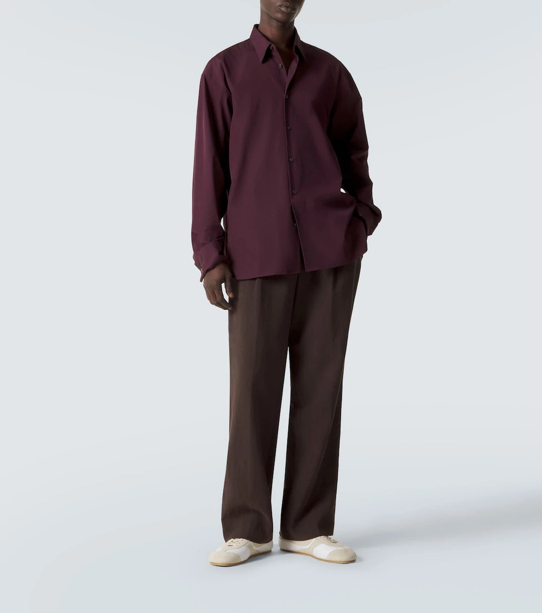 Dries Van Noten - Leather sneakers