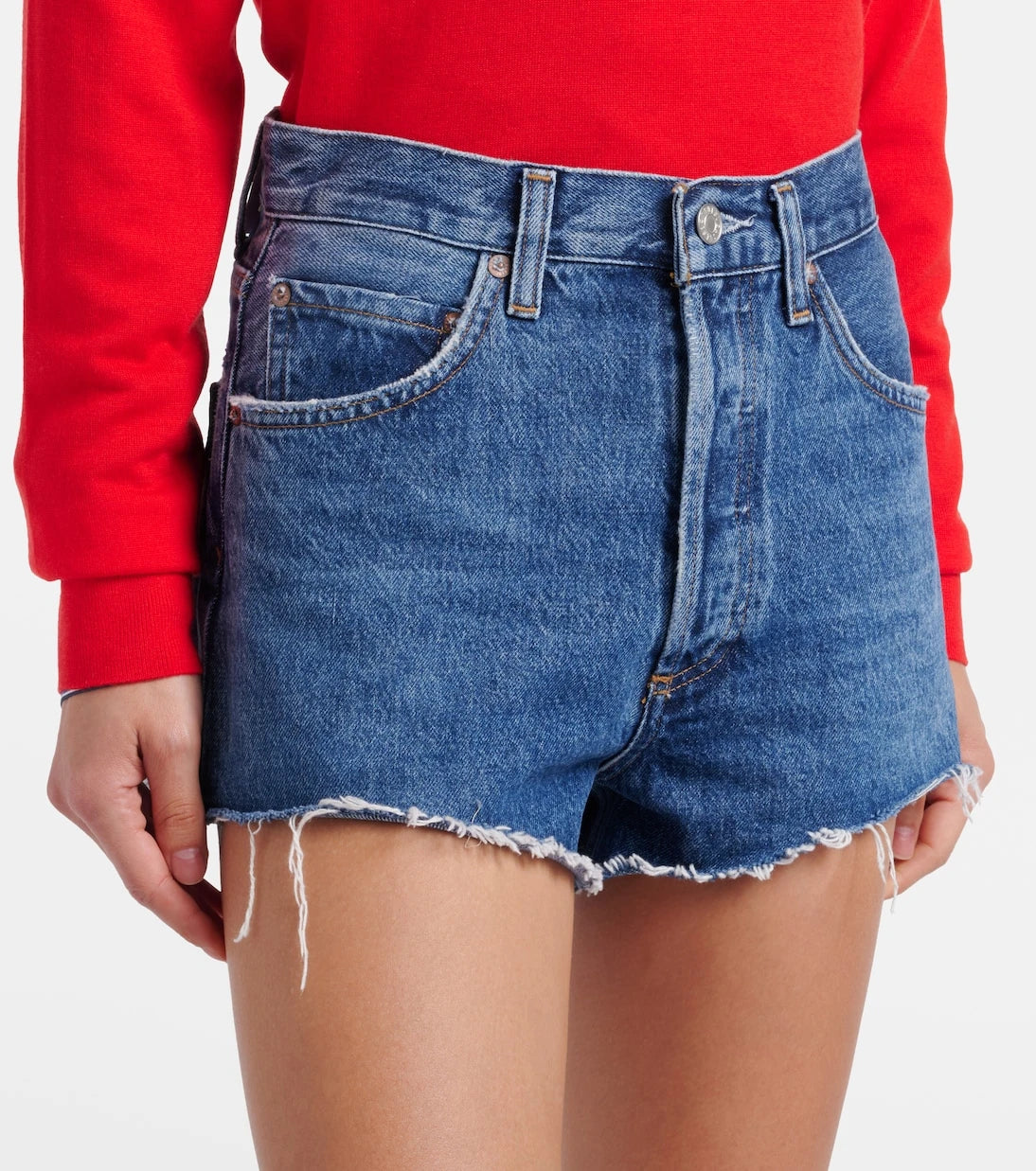 Agolde - Ridley denim shorts