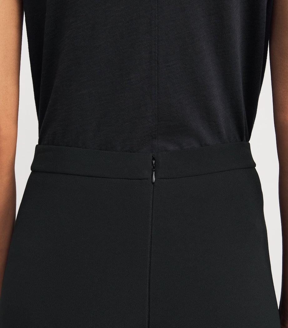 Stella McCartney Black Zipped Skinny Leggings