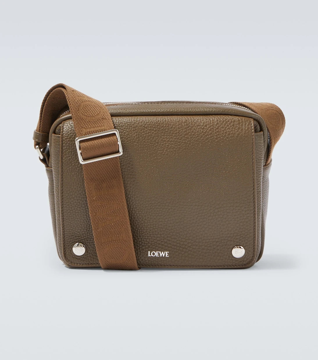 Loewe - Pebble Medium leather messenger bag