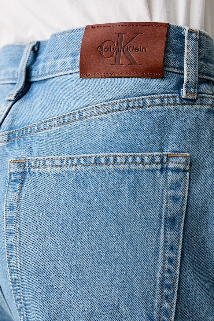Calvin Klein Jeans дънки wide leg дамски