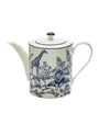 x Nina Campbell Serengeti Teapot BLUE & WHITE