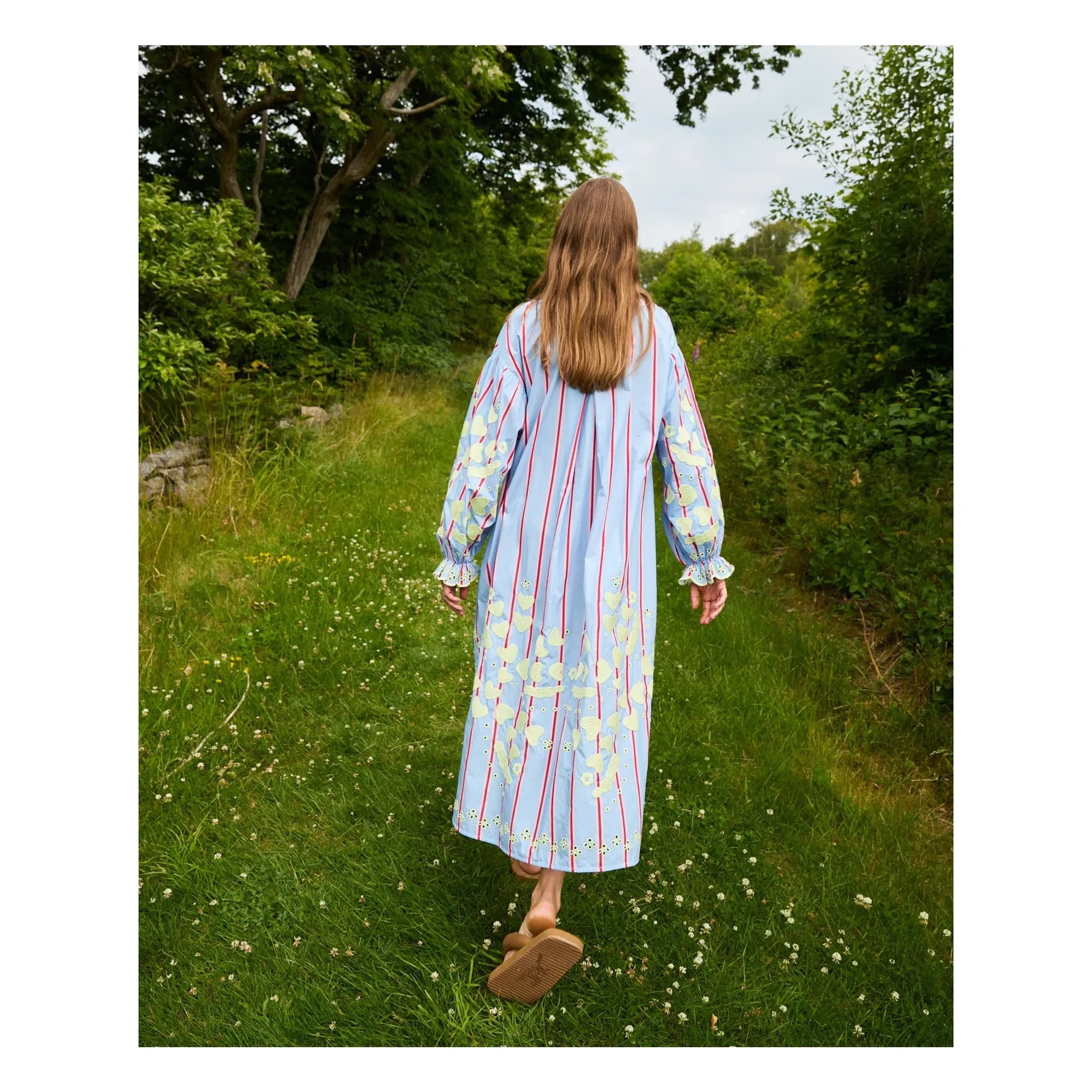 SISSEL EDELBO - Elisabeth Stripes Dress | Blue