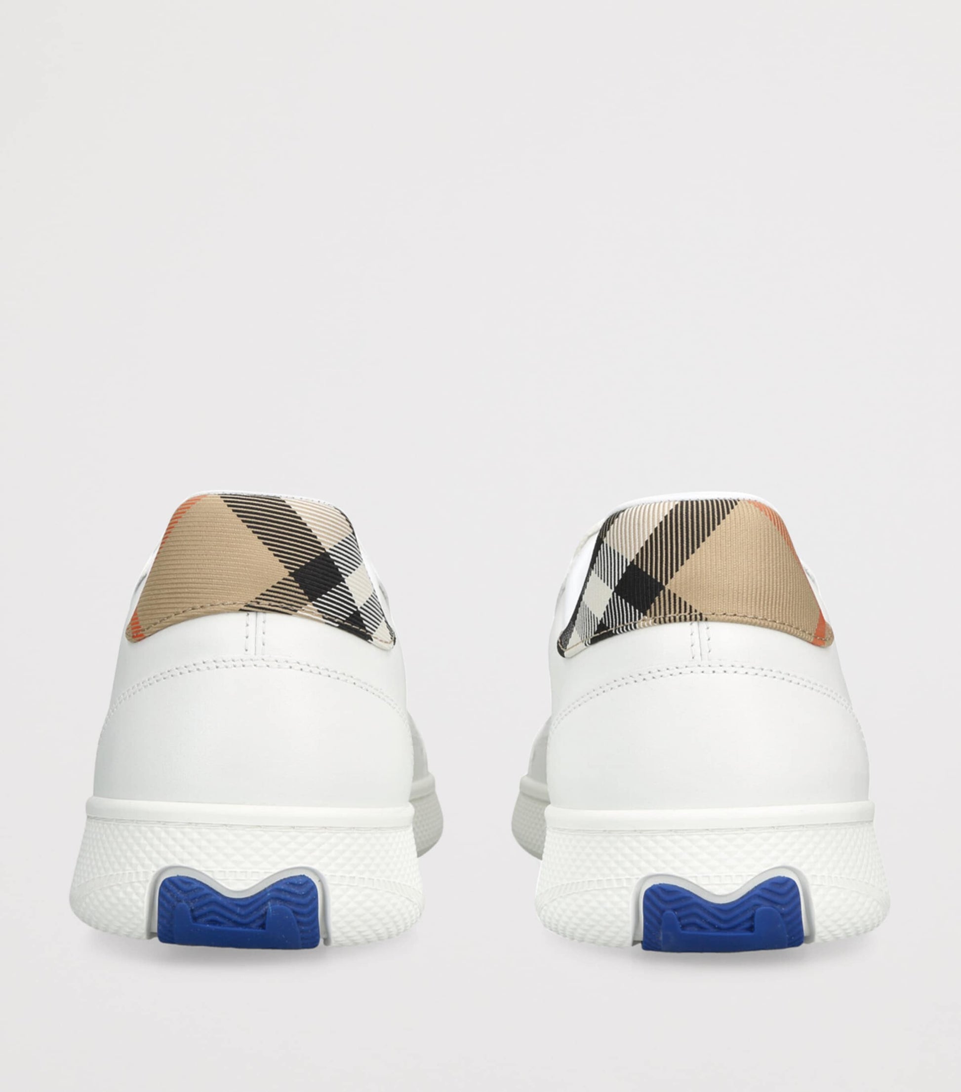 Leather Check Terrace Sneakers