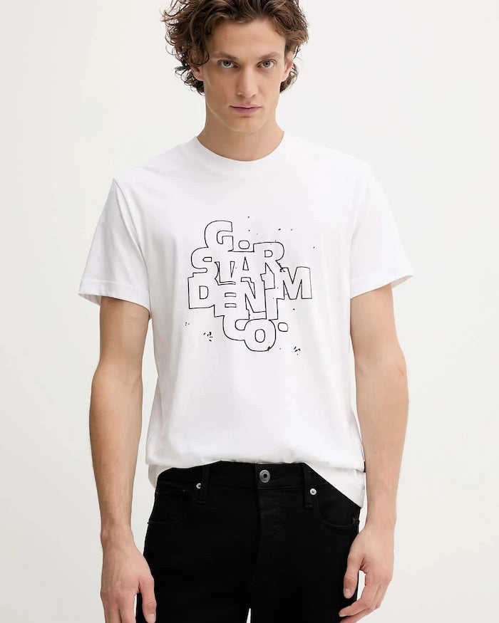 G-Star HD print Pamuklu Tişört