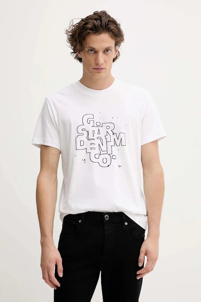 G-Star HD print Pamuklu Tişört