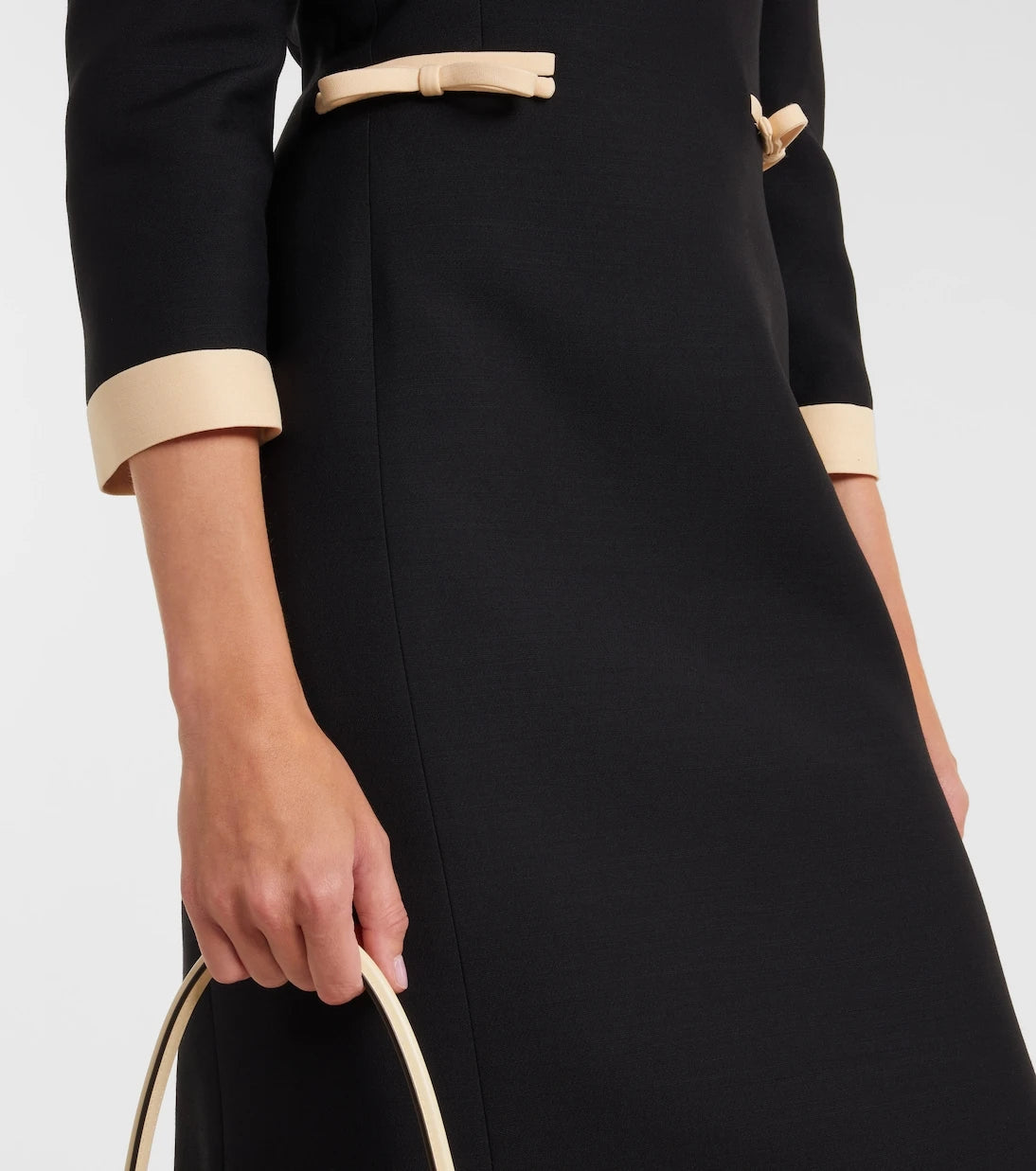 Valentino - Crepe Couture midi dress