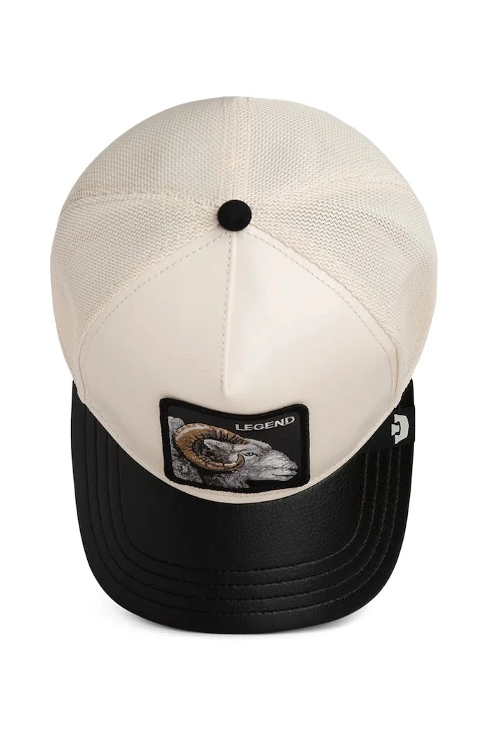 Goorin Bros шапка trucker Faux Leather Ram