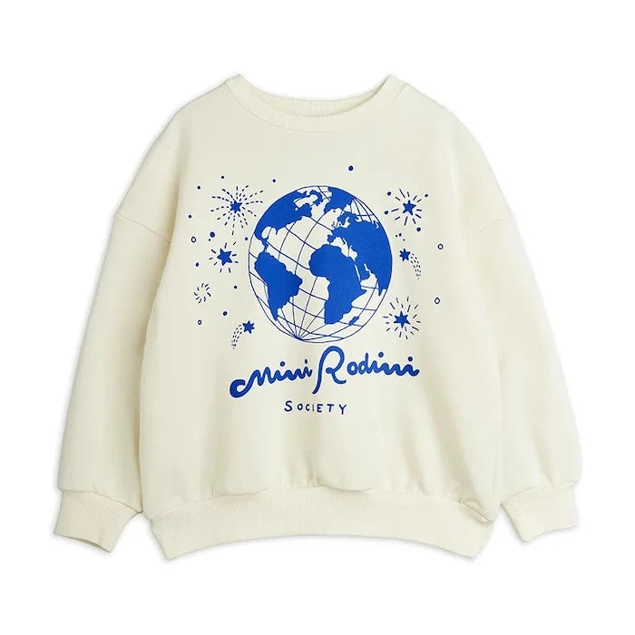 Mini Rodini çocuk pamuklu Society sweatshirt