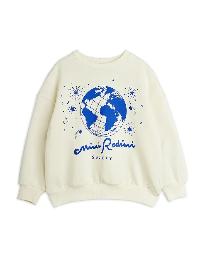 Mini Rodini çocuk pamuklu Society sweatshirt