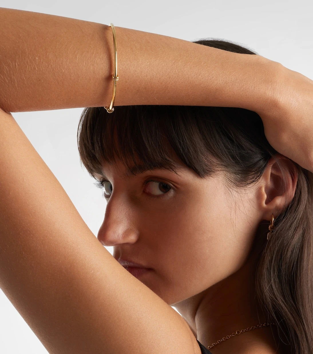 Spinelli Kilcollin - Kini 18kt gold bangle with diamonds