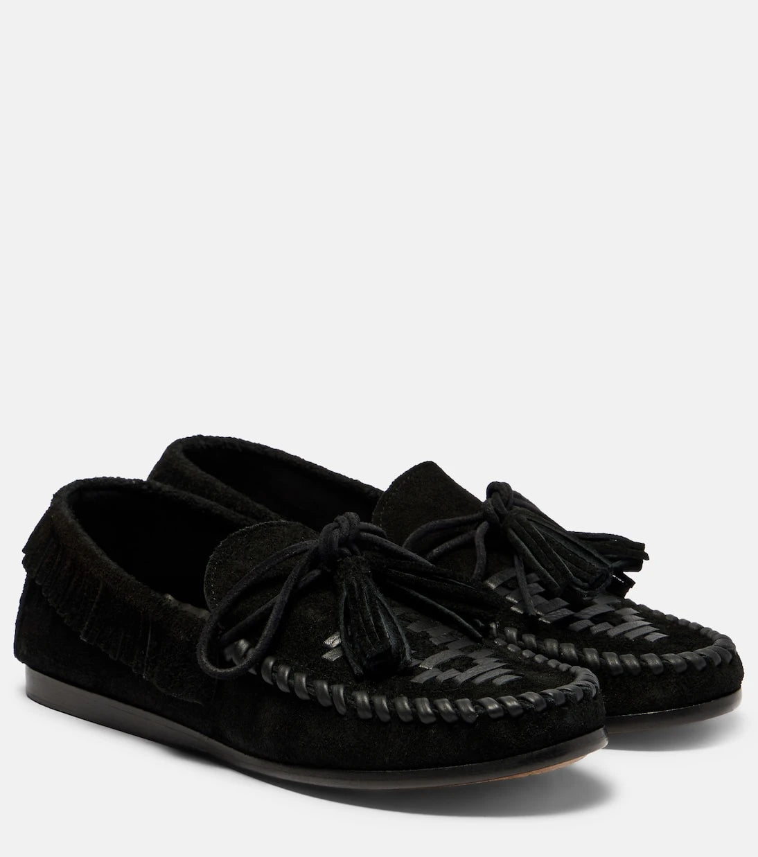 Isabel Marant - Fitza fringed suede moccasins
