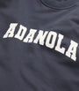 Adanola Navy Oversized Varsity Sweatshirt