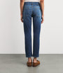 7 For All Mankind Blue Slim Illusion Relaxed Skinny Jeans