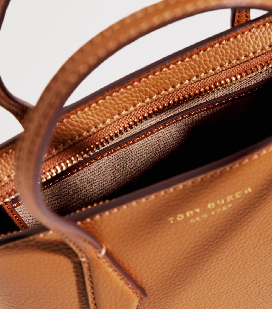 Mini Leather Perry Cross-Body Bag AUTUMN BROWN 200