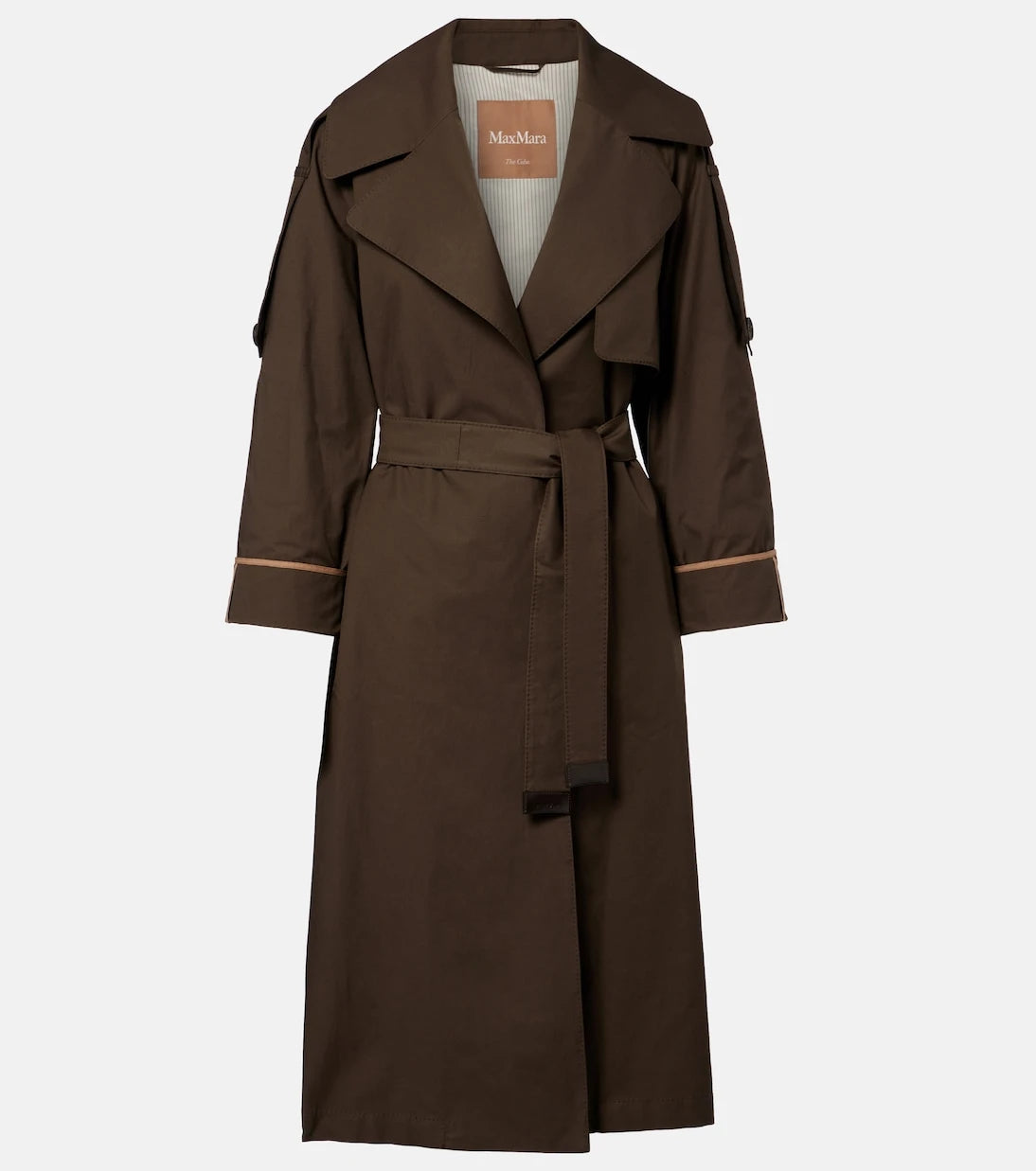 Max Mara - The Cube cotton-blend twill trench coat