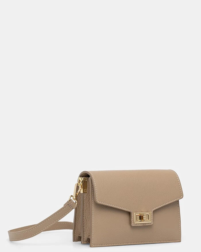 Answear.LAB чанта crossbody дамска от кожа