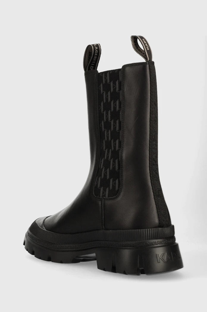 Кожени боти челси Karl Lagerfeld Trekka Mens